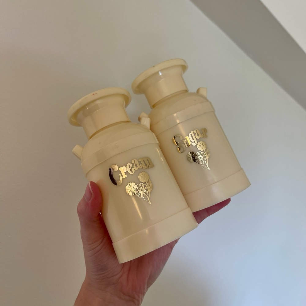 Cream and Sugar Canisters
